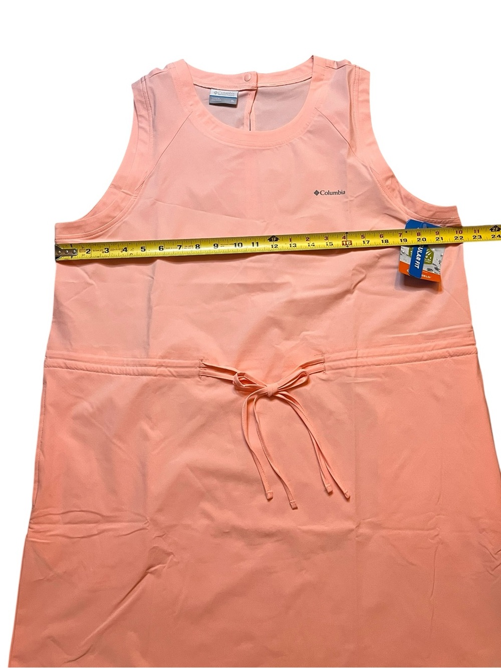 Columbia Women's XL Bogata Bay Dress II With Pockets In Pink Sand New - Picture 4 of 12